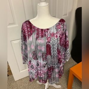 Dressy plus size blouse